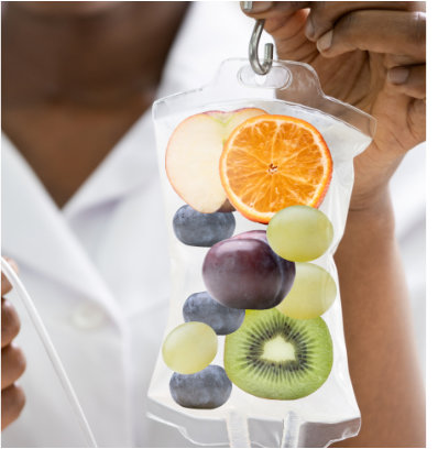 a bag for iv hydration