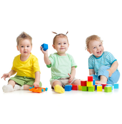 toddlers playing