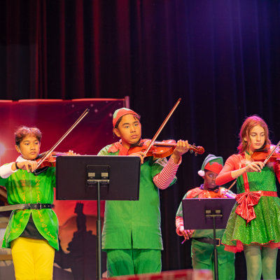 children playing instruments