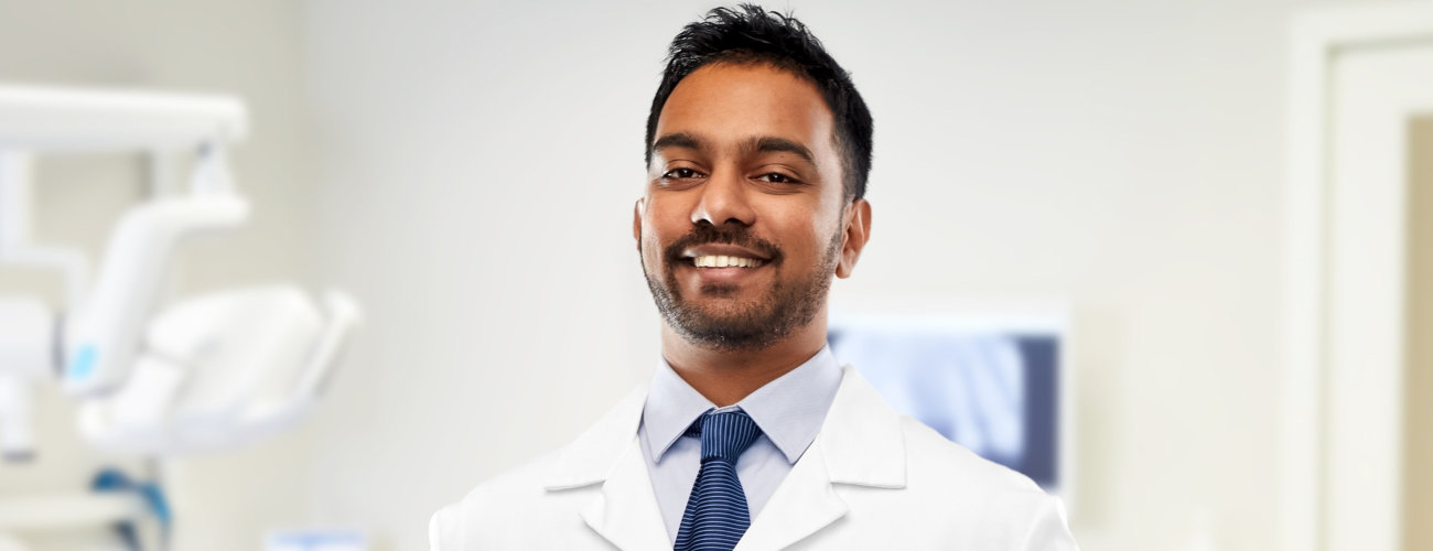doctor smiling