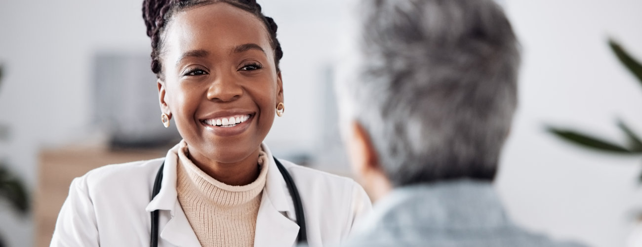 doctor consulting a patient in meeting in hospital for healthcare