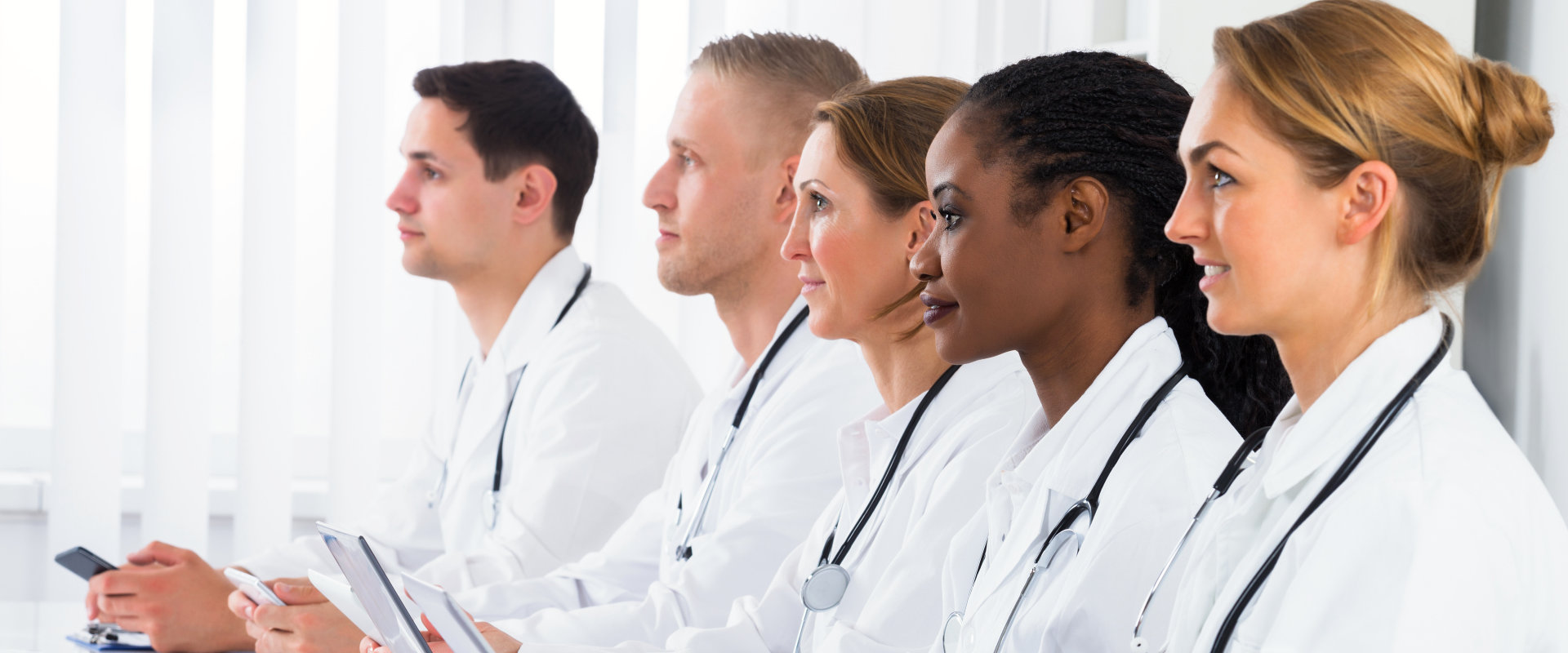 group of doctors sitting
