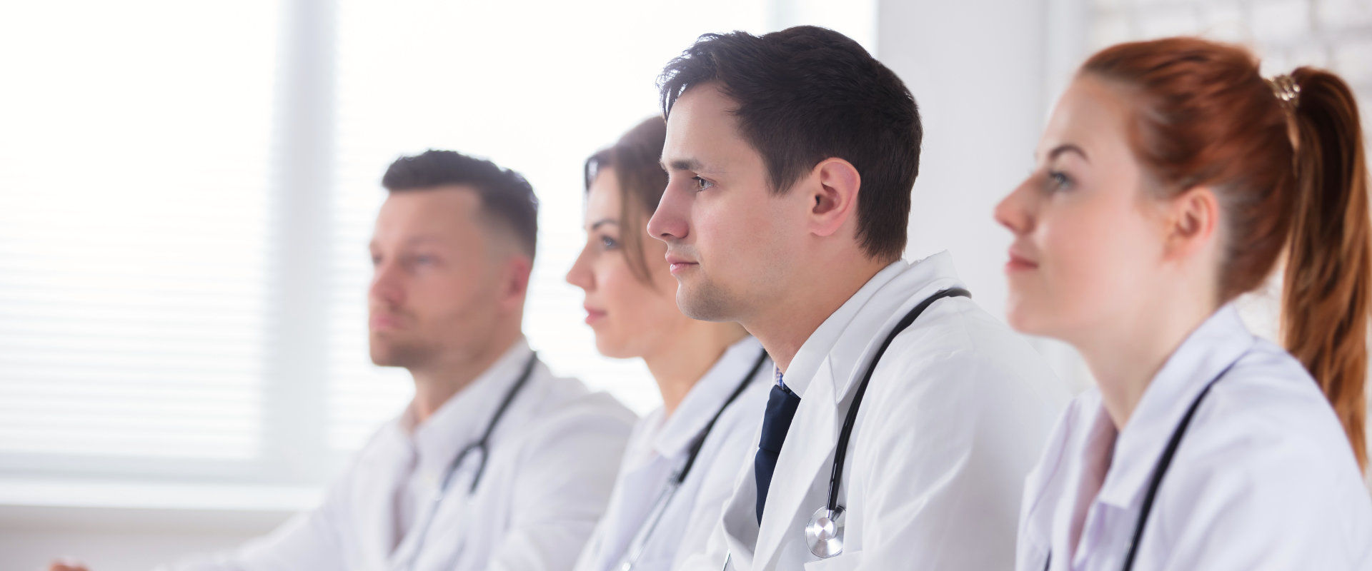 group of doctors sitting