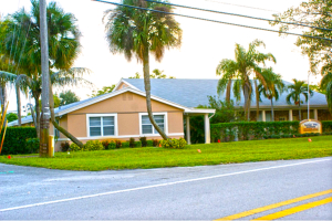 front view of the house